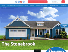Tablet Screenshot of homewayhomes.com